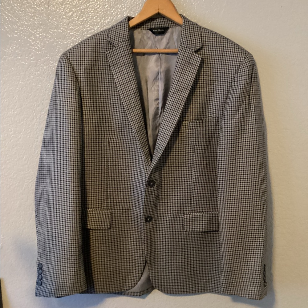 Marc Martin Silk/Wool Blend Blazer